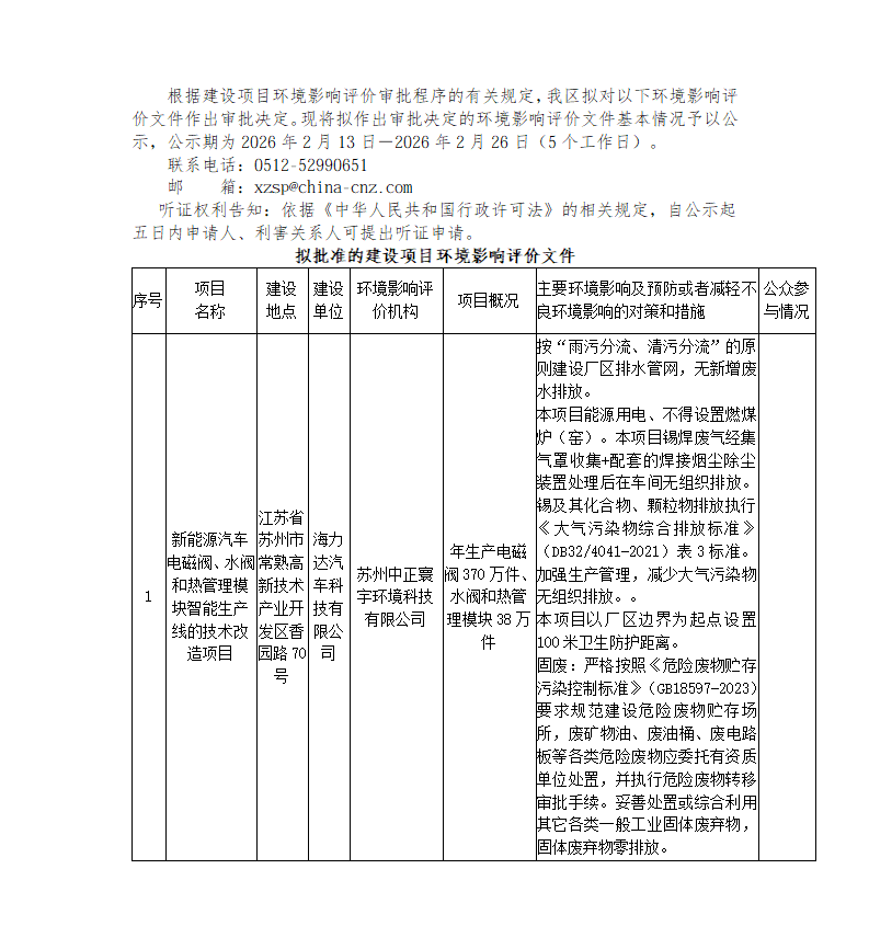 2026年2月13日常熟高新技术产业开发区关于拟作出审批决定的环境影响评价文件公示_01.png